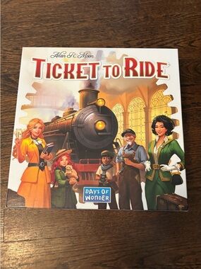 Ticket to Ride Board Game - A Cross-Country Train Adventure